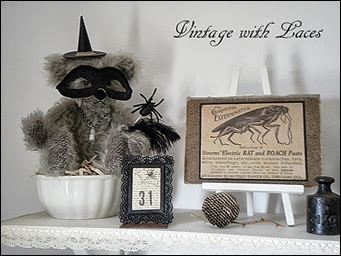 Halloween Bear Vignette Halloween Bear Vignette