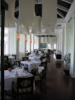 Here's Il Cielo restaurant between lunch and dinner.