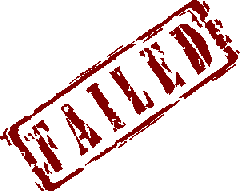 failed