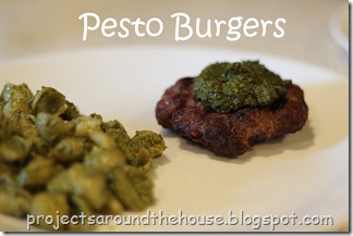 pesto burger
