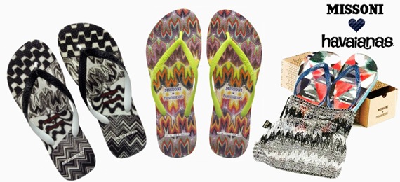 Nova coleção Havaianas e Missoni chega às lojas em junho. havaianas-missoni-colecao-2012