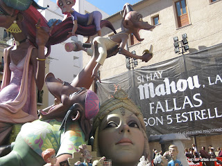 Falla Plaça del Pilar 2012.
