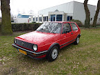 Volkswagen Golf II CL 1.6D Tornadorood 11-1986