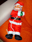 Papai Noel na casa de Clício e Tina - 31/12/08