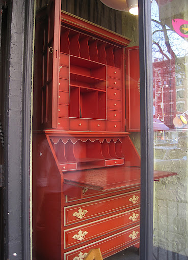 While not the shop's normal style, this secretary was too fabulous to pass up.