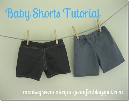 baby shorts, size 6-12 months and 12-18 months (4 baby shorts, size 6-12 months and 12-18 months (4