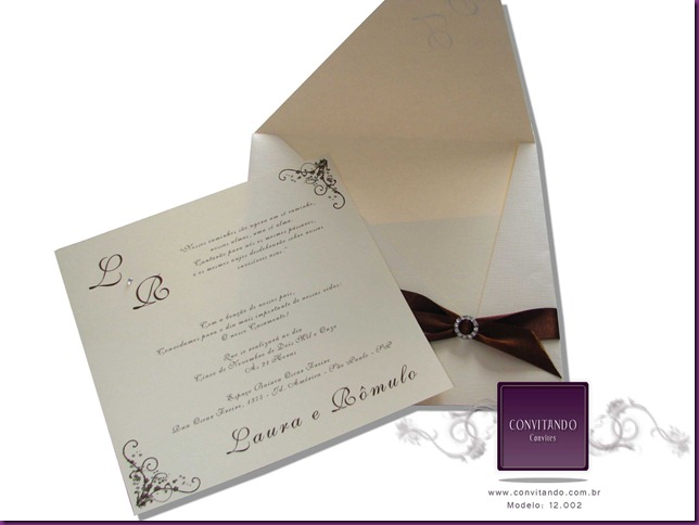 Convite Marrom e Bege, convite, convites, convite de casamento, convites de casamento, convites especiais, convite artesanal, convite diferente, lembran&ccedil;as, caricaturas, casamento, novidades para casamento, wedding invitation