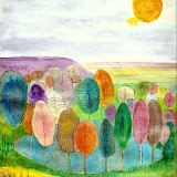 watercolour 9x12 inches, 26 March 2012
