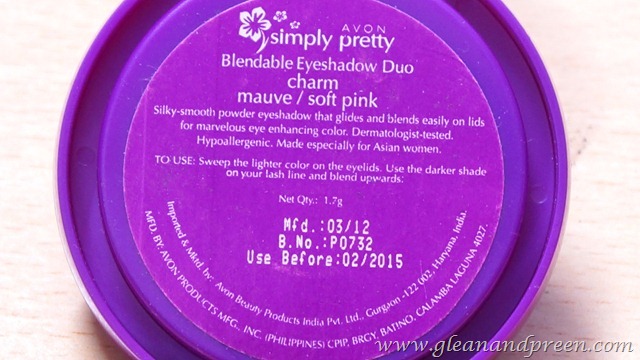 Avon Simply Pretty Eye Shadow Directions Avon Simply Pretty Eye Shadow Directions