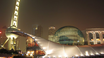 Shanghai at night (Photo by Andrea Cox)