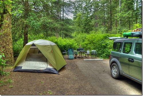 Silver Falls Campsite