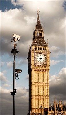 الساعة في لندن