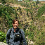 Lynette overlooking the gorge.
