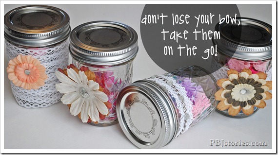 easy on the go jars for accessories