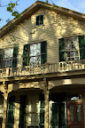 The Henson Robinson house at the Lincoln Home National Historic Site