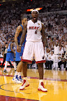 Heat Allow Mavs for a Big 4th Quarter Comeback. Lose Game Two. lebron james nba 110602 mia vs dal 30 game 2 Heat Allow Mavs for a Big 4th Quarter Comeback. Lose Game Two.