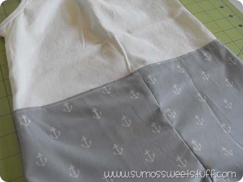 Sumo's Sweet Stuff - Nautical Romper #sewing