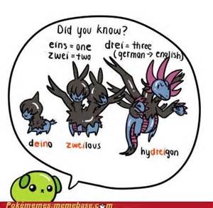 Deino, Zweilous, Hydreigon