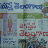 First look &amp; first copy of Namasthe Telangana