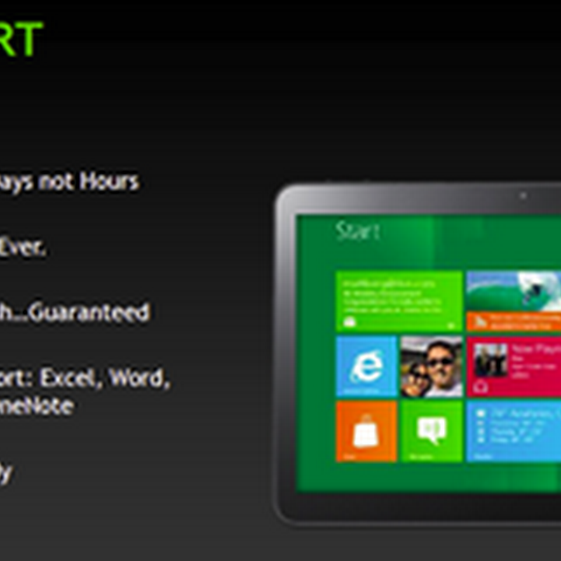 Guida a Windows 8: Windows RT, domande frequenti.