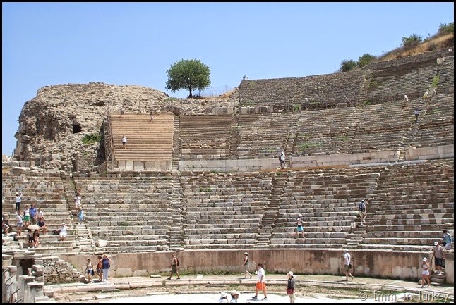 Stands of Ephesus Theatre