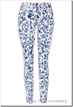 Diane Von Furstenberg The Classic mid-rise skinny jeans