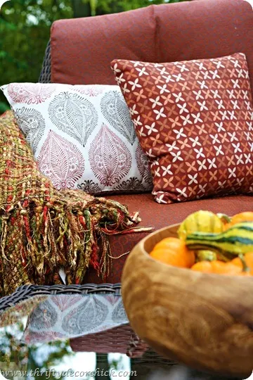 outdoor fall decor