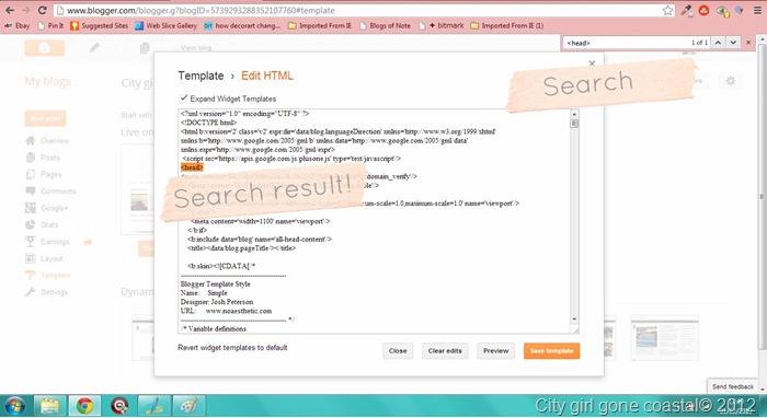 search for head