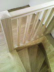 Oak staircase and floor in loft conversion