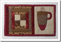 Buddette Mug Rug 4 Rosemary 2012 Red Buddette Mug Rug 4 Rosemary 2012 Red