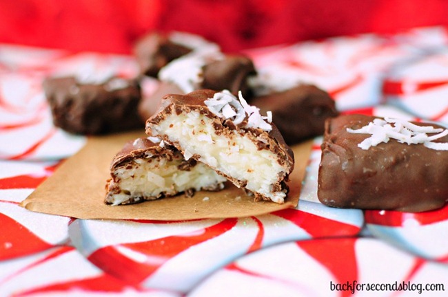 4 Ingredient Coconut Cream Bars by Back For Seconds