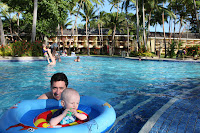 Swimming with Oscar