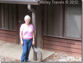 Nancy Hurley at McCormick's Creek State Pk., Indiana