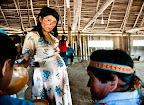 Any Achuar meeting is preceded by drinking vast quantities of masato served by all the women of the village.