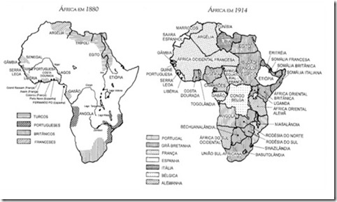 africa antes e depois dos europeus