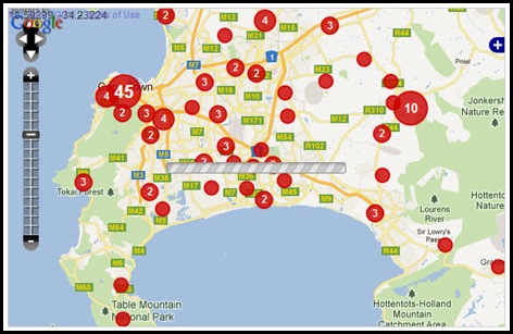 WESTERN CAPE CRIME MAP TARGETTING WHITES FARMITRACKER DEC112011 FROM JAN12010