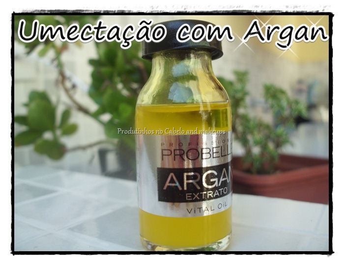 óleo de argan da Probelle óleo de argan da Probelle