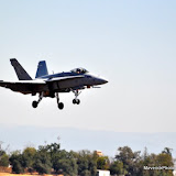 Friday, Sept 10th, was practice day for the Sacramento Capital Air Show and most of the aircraft flying over the weekend participated in Friday's practice run. Four of the 8 remaining P-38 Mustangs in existance, are at the air show and flying. The F22 Raptor demo is going to be stellar as always. You really don't want to miss Robosauraus. This is one fire breathing robot with a major attitude. Things near him get a bit heated up and ...well ...let's just say he has metalic cravings. California Capital Airshow, Media and Rehearsal Day, Friday September 10, 2010