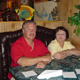 Ken and Bonnie at the Hideaway, Folly Beach.