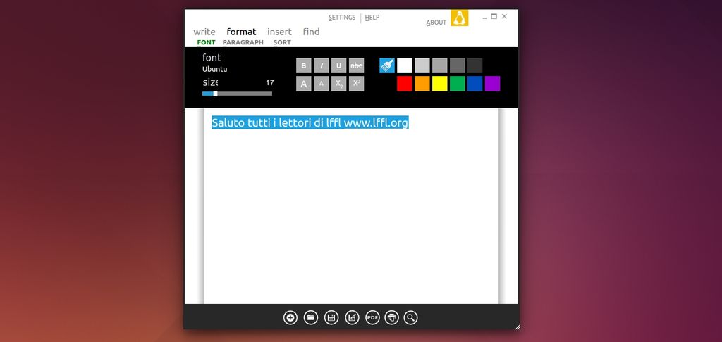 CutePad in Ubuntu Linux
