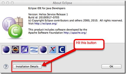 About eclipse dialog