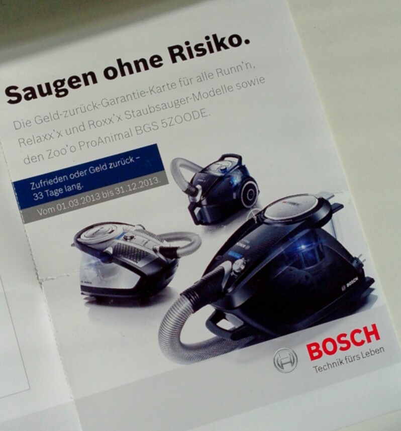 Produktinfo und Test: Staubsauger Test auch bei Bosch