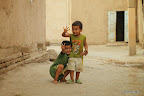 Boys want their picture taken
