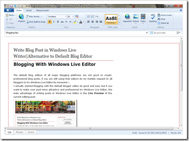 download windows live writer offline installer