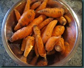 bowl of carrots