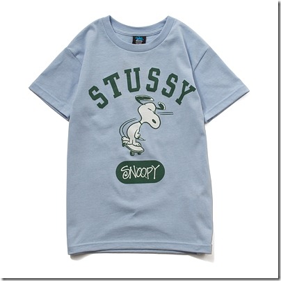 Stussy × Kids Peanuts # 1 College Skate Tee ¥ 4,410 03