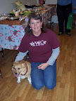 Jenny Bender runs a Welsh Corgi Club (www.winecountrycorgis.com), shown here with 13 year old Emma
