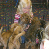 Preschoolers Enjoying A Puppy Party :)