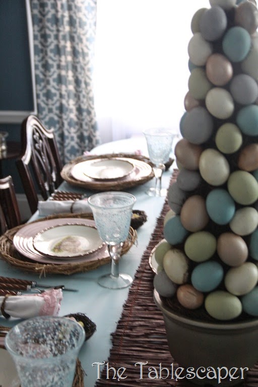 Rustic Rabbits Easter Tablescape - The Tablescaper02 Rustic Rabbits Easter Tablescape - The Tablescaper02
