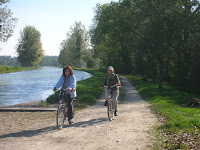Cycling canal today